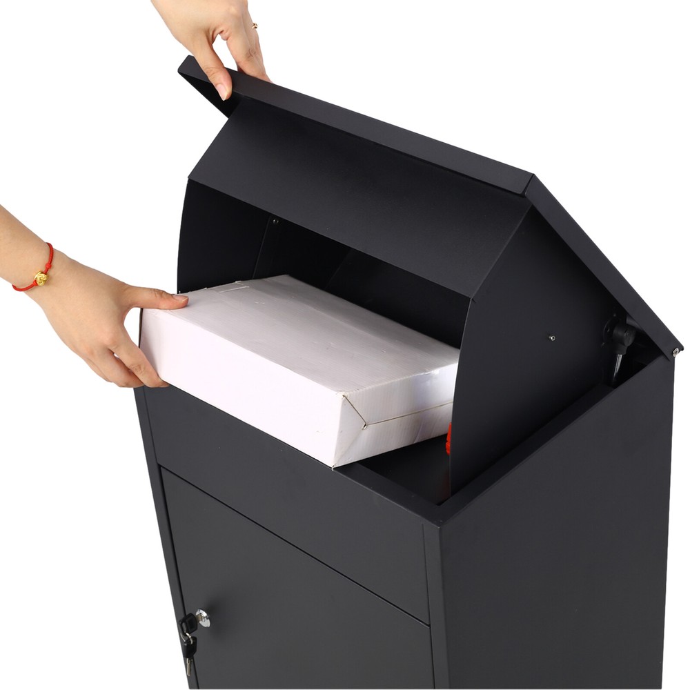 Package Delivery Boxes for Outside, Mailbox for Parcel Wall Mounted Lockable