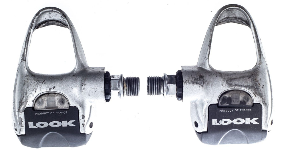 LOOK PP357 Multitensor Adjustment Clipless Road Bike Pedals 3-Bolt Cycling Race