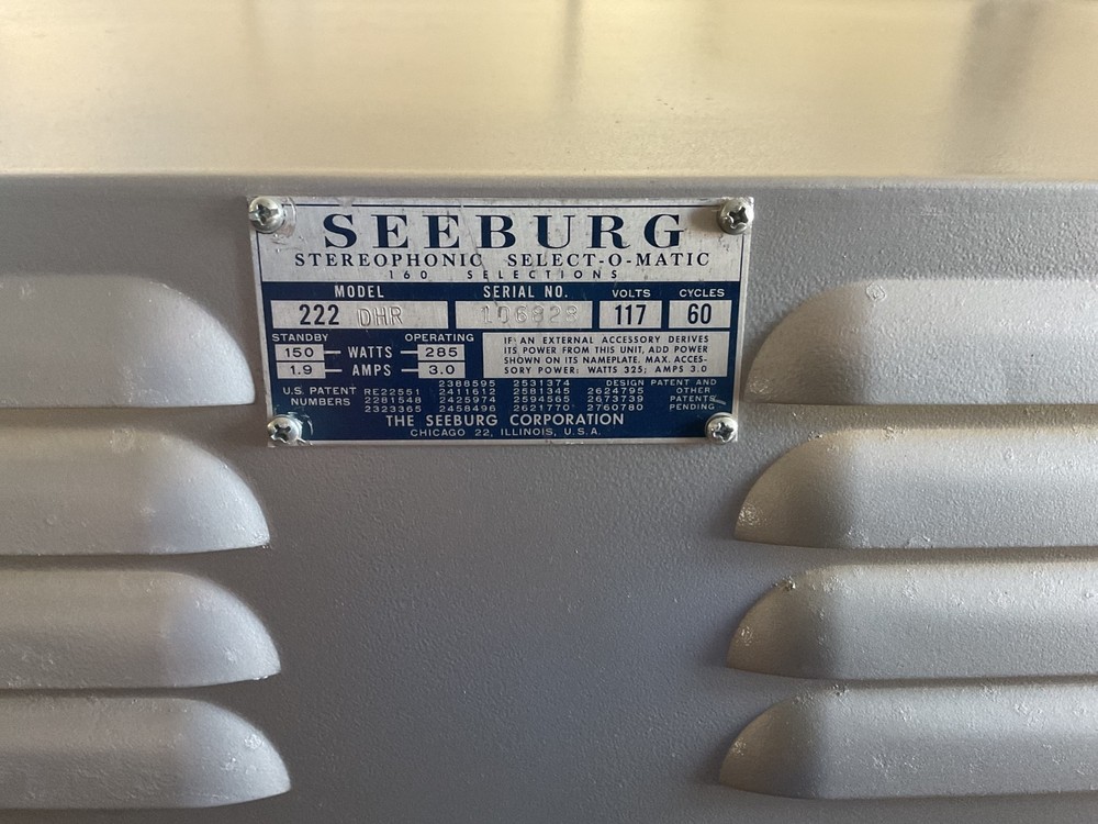 SEEBURG 222 Jukebox