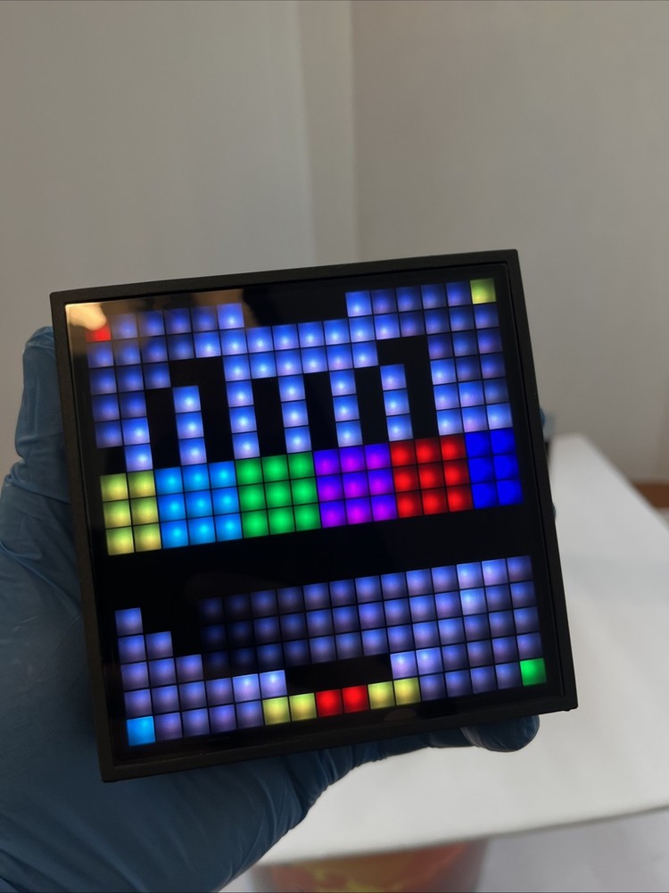 Divoom Timebox Evo Pixel Art Smart Bluetooth Speaker - App Control, Programmable