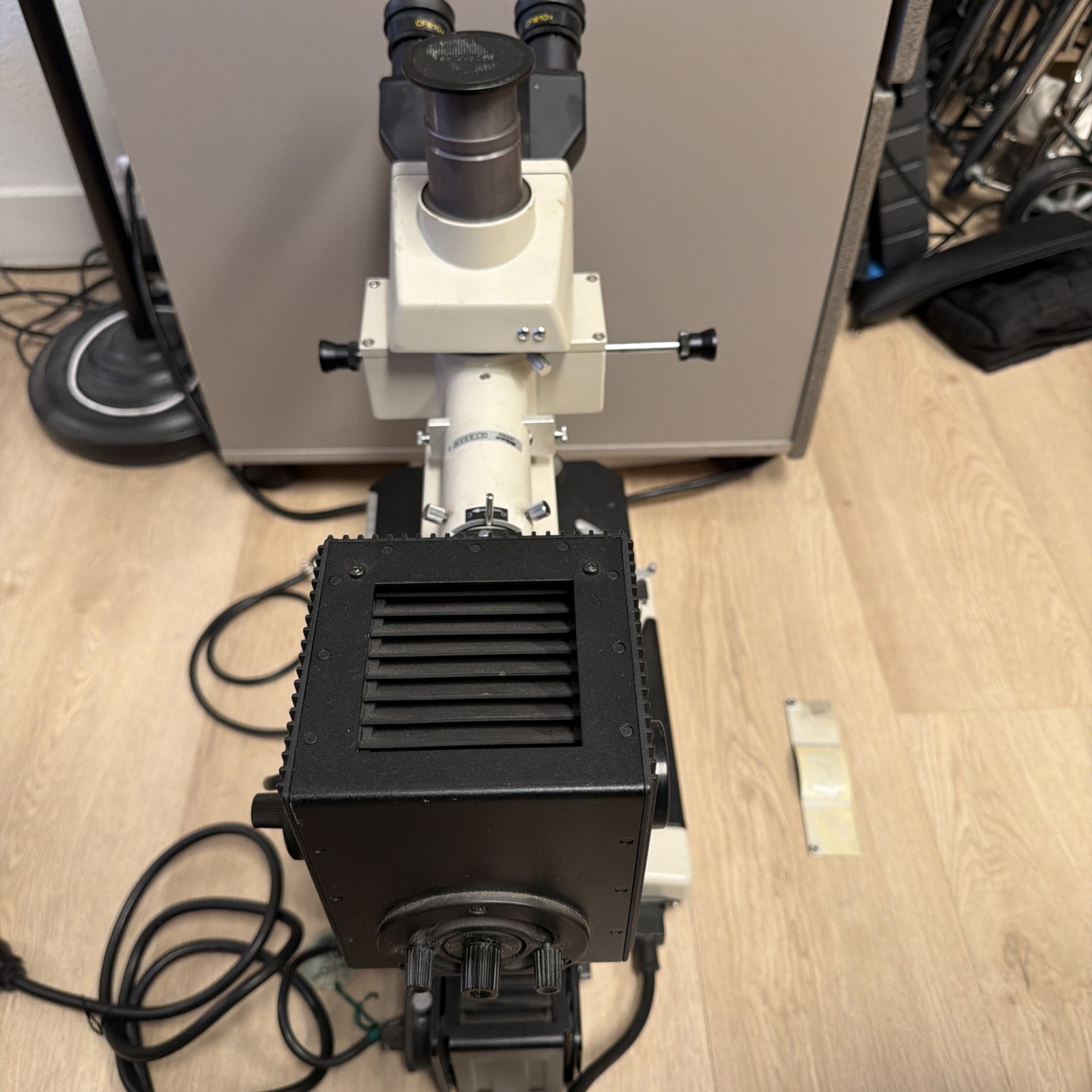 Nikon Optiphot Microscope w/ 2 objective lenses