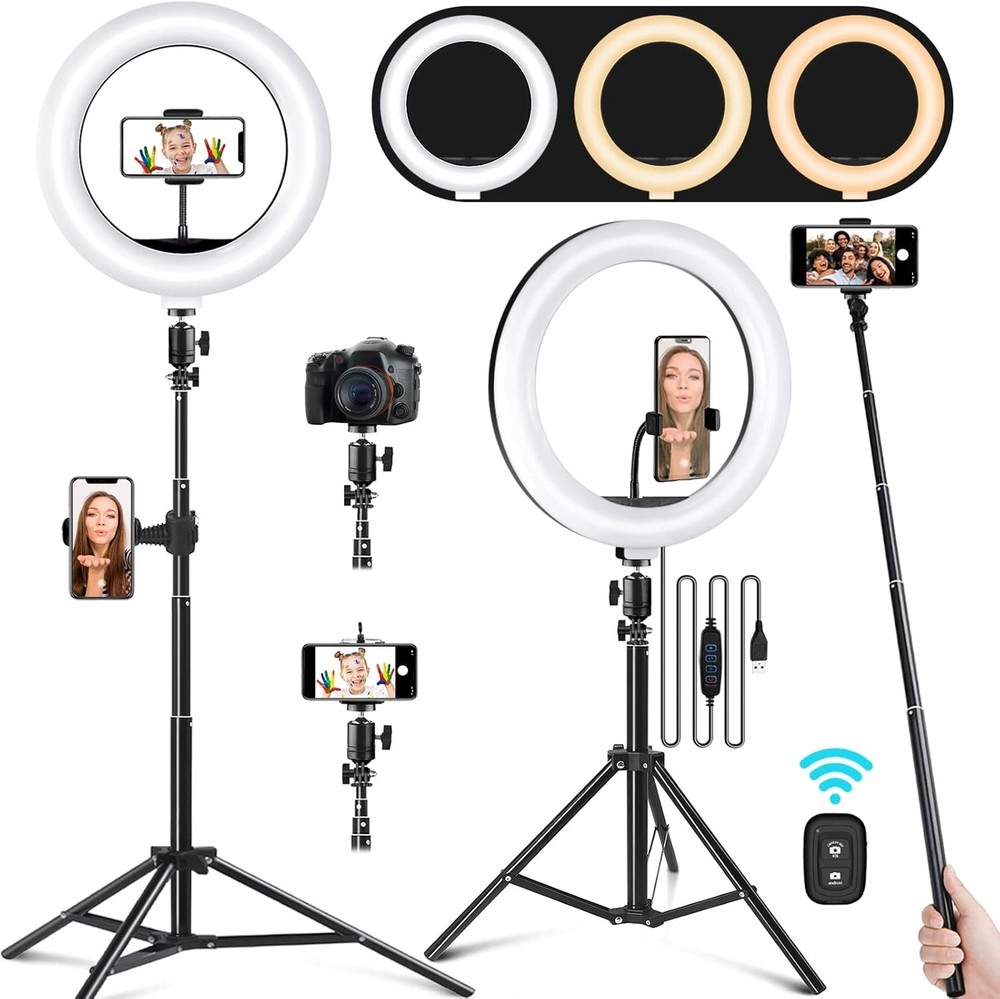 LED Ring Light Model:R1-01 Opened Never Used