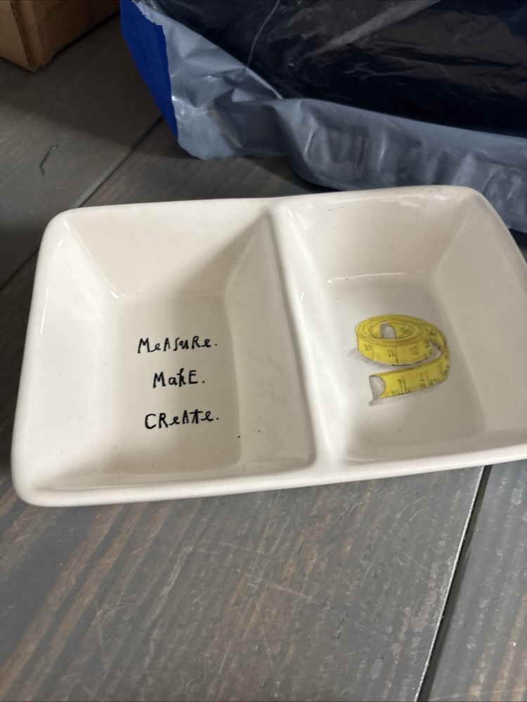 Rae Dunn 2 Section Sewing Caddy