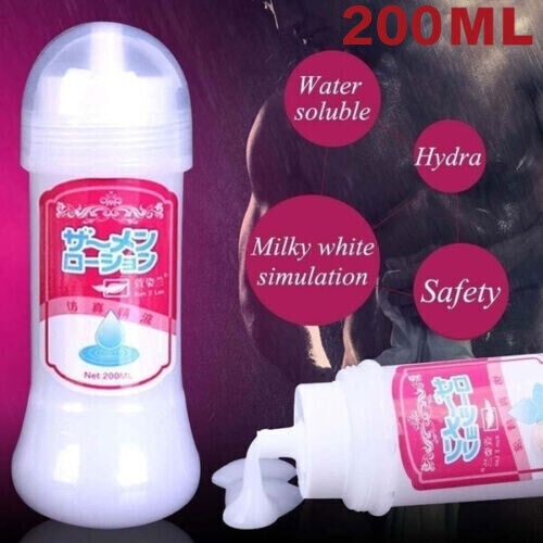 7OZ Lubricant Sperm Realistic Long Lasting Water Based Sex Lube Gel Adult Couple