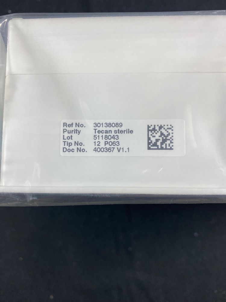 TECAN 50μL Disposable Tips Filtered Sterile Single Stack 30138089 (1920 tips)