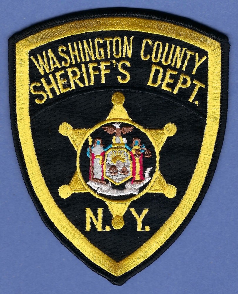 WASHINGTON COUNTY SHERIFF NEW YORK SHOULDER PATCH