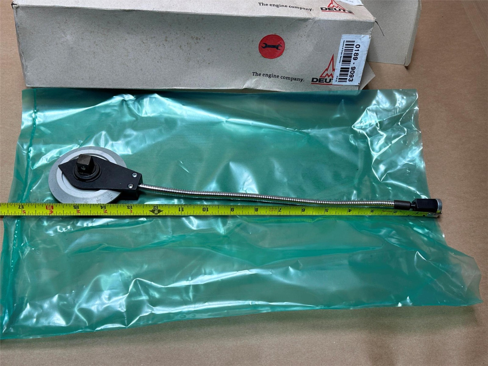 Deutz Stahlwille 0-360º Rotation Angle Measurement Tool 1/2" Drive TCD12.0 16.0