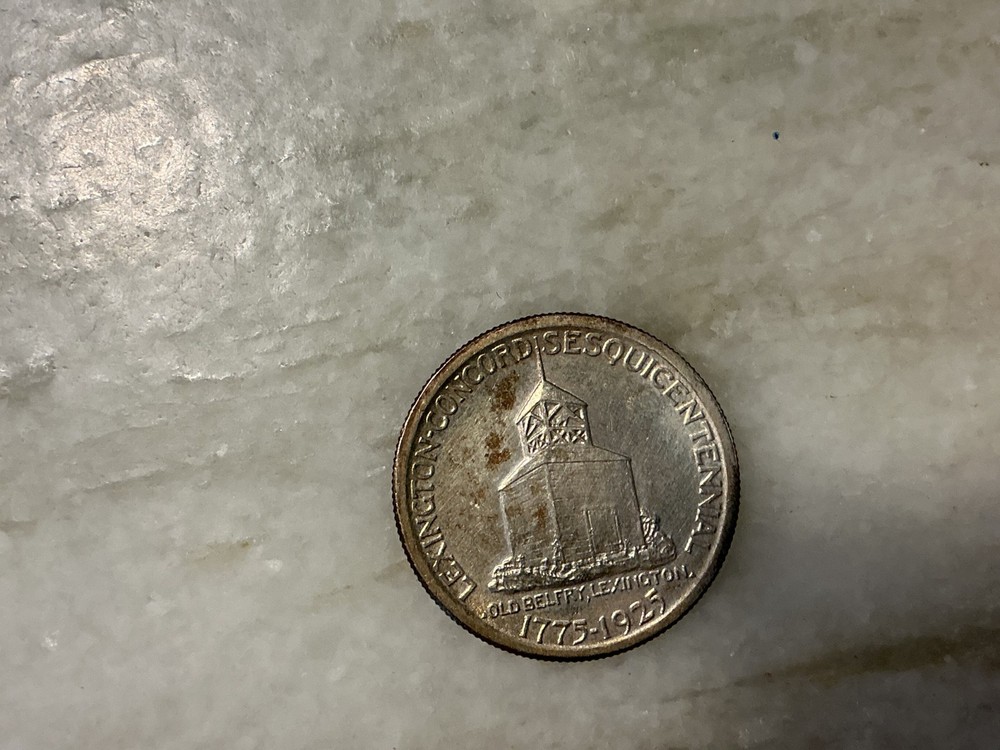 1925 Silver Lexington Commemorative Half Dollar BU