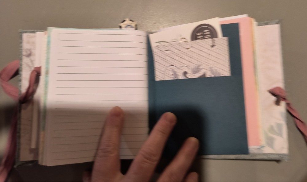 handmade little desk note pad