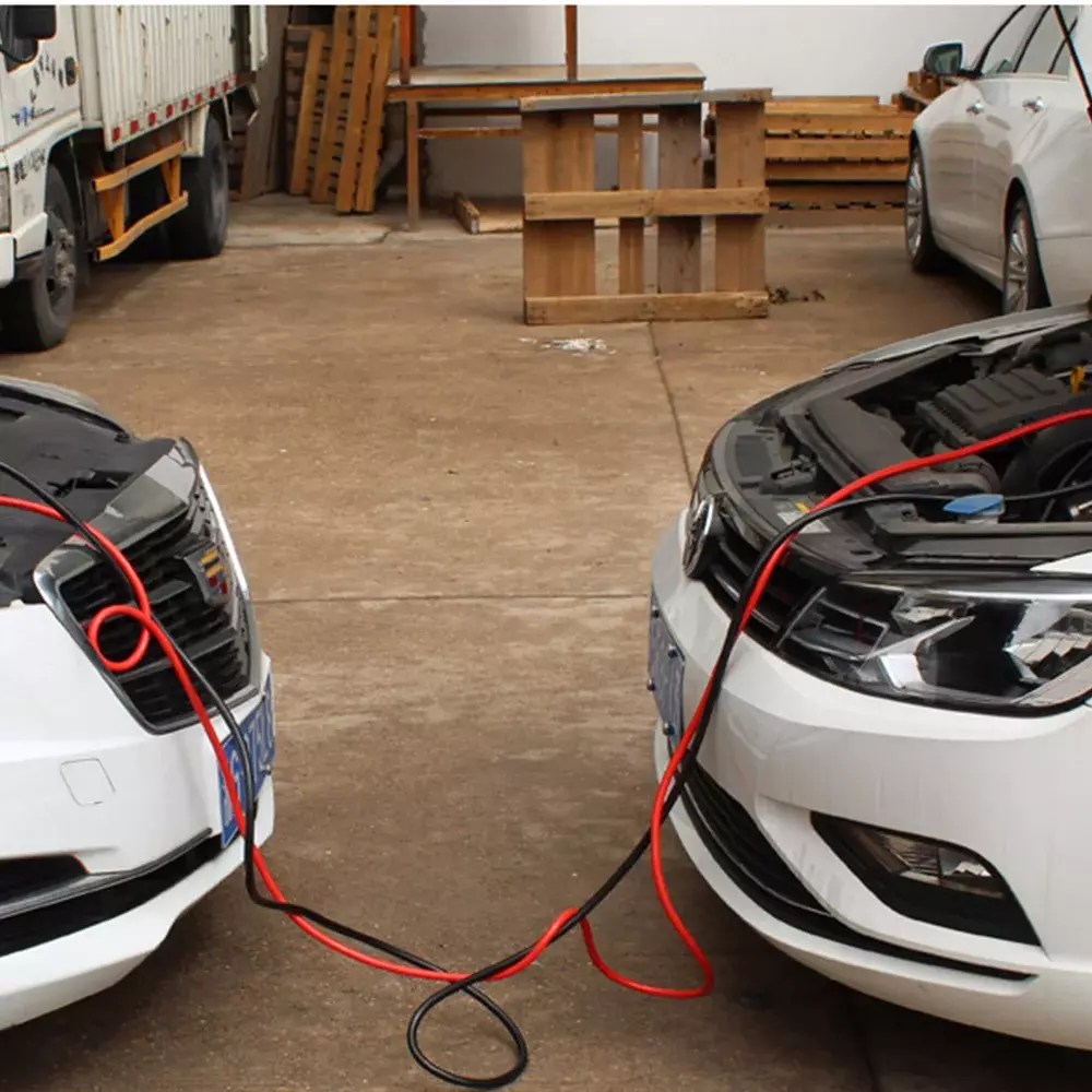 Heavy Duty Jumper Booster Cables Commercial Grade Battery 2 Gauge 13ft 800 AMP