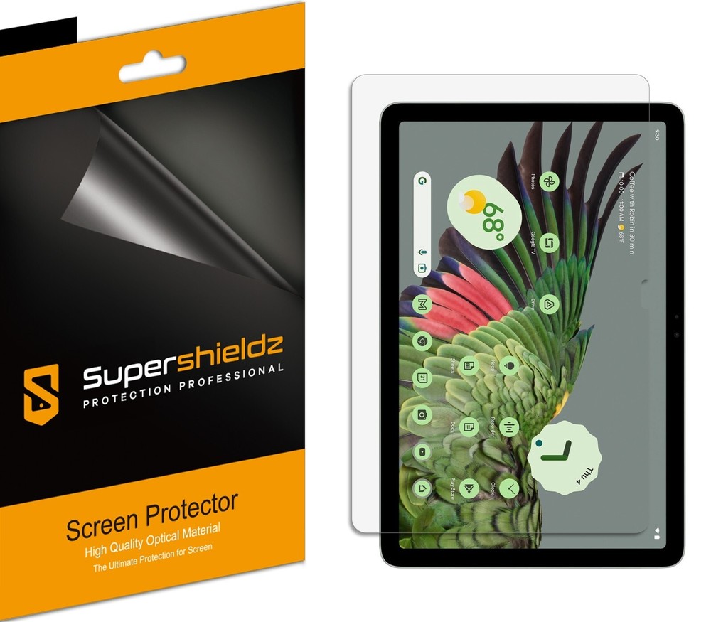 3X Supershieldz Clear Screen Protector for Google Pixel Tablet (11 inch)