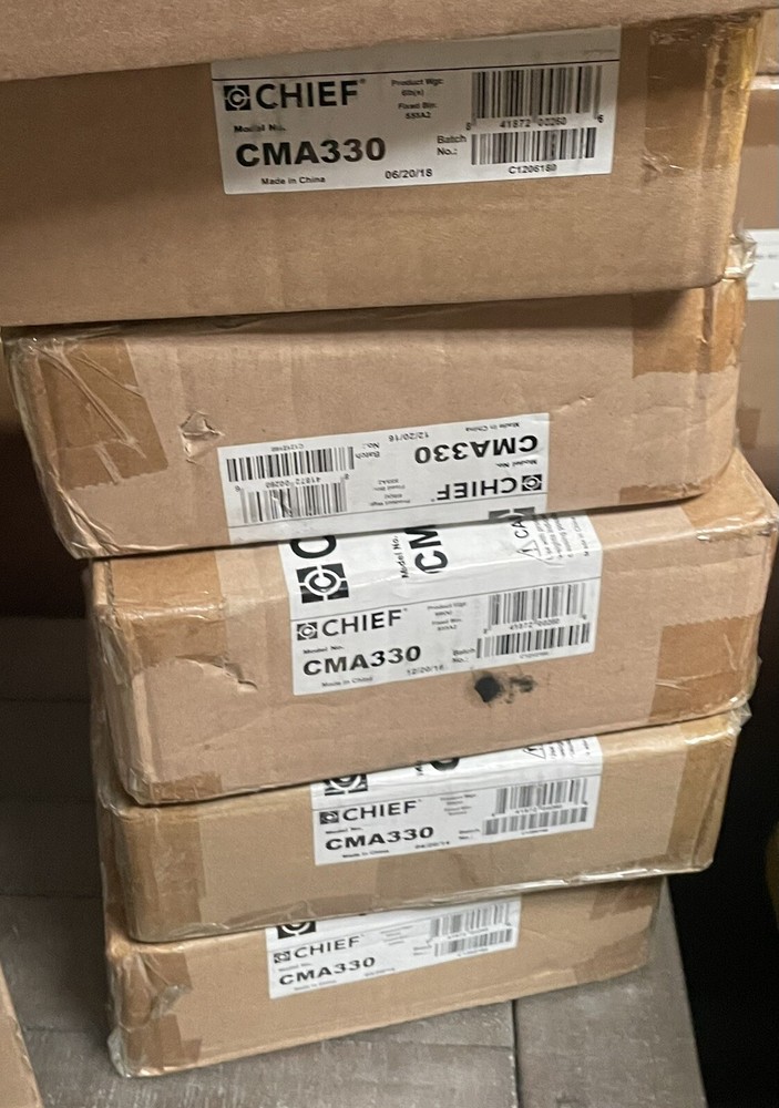 NEW Chief CMA330 8 x 8" Offset Fixed Ceiling Plate