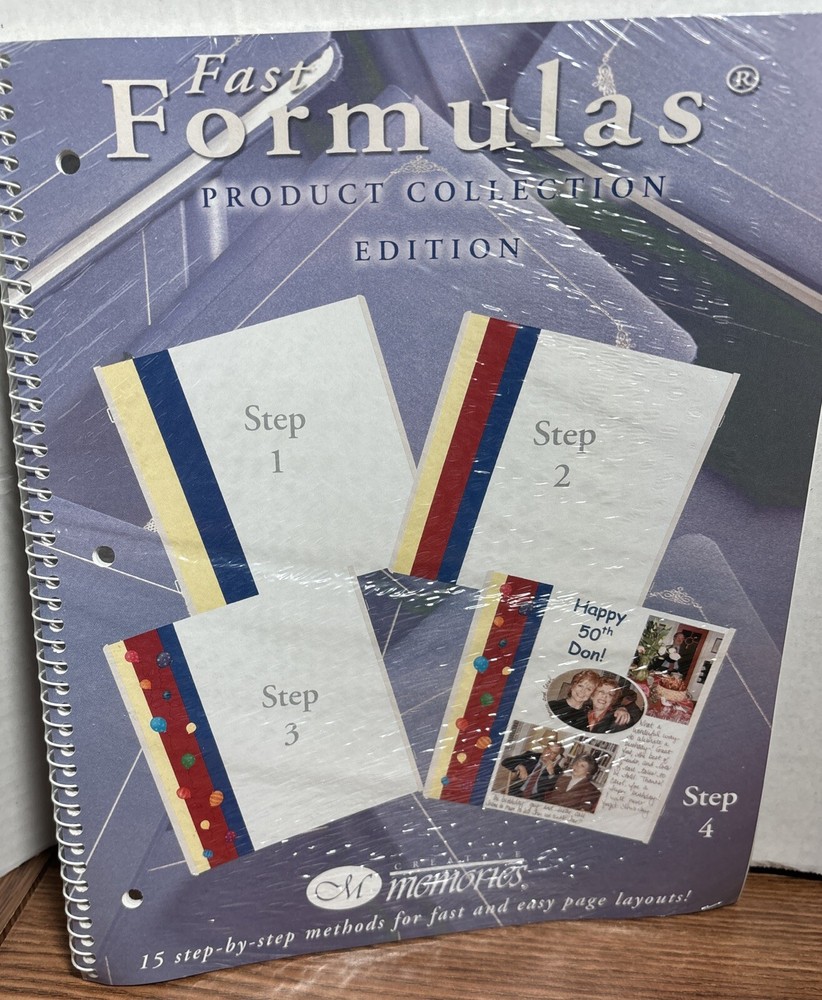 Creative Memories 2 Book Lot - Fast Formulas & Start Smart