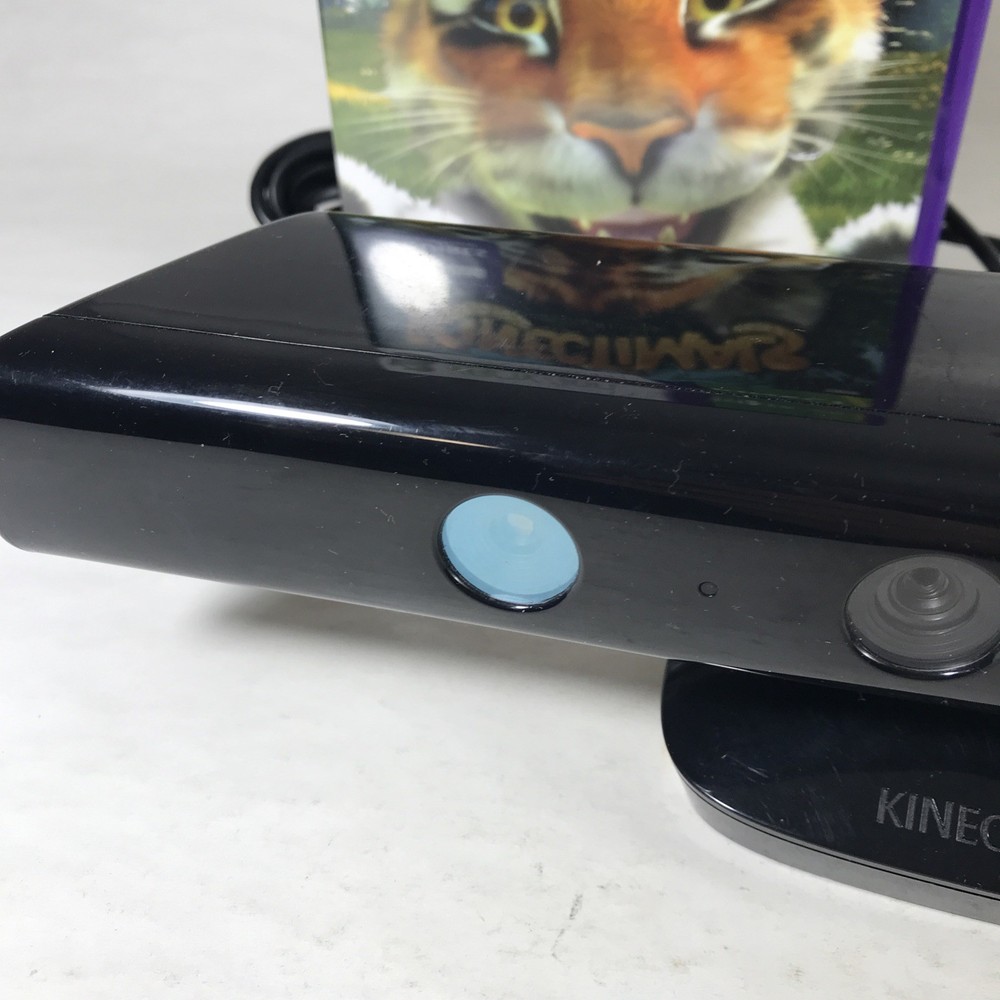 Microsoft Xbox 360 Kinect Motion Camera Sensor Bar w/ 2 Games BUNDLE Bowling