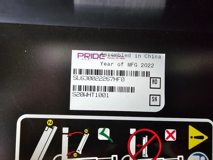 Pride Mobility iGo Folding Mobility Scooter Model S20 - Open Box