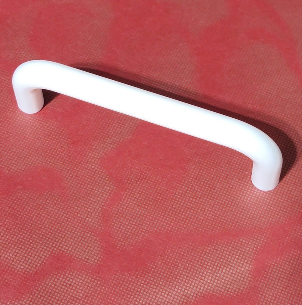 Cabinet Drawer Wire Pull Handle White Plastic 3 - 3/4” New ( 10pcs)