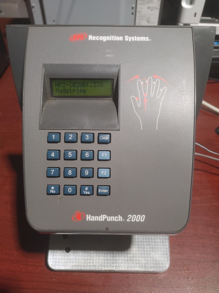 IR Recognition Systems Handpunch 2000