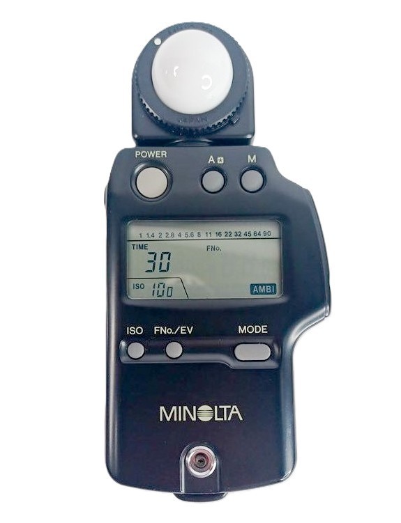 Minolta Auto Meter IV F Flash & Ambient Light Exposure Meter – Tested Working