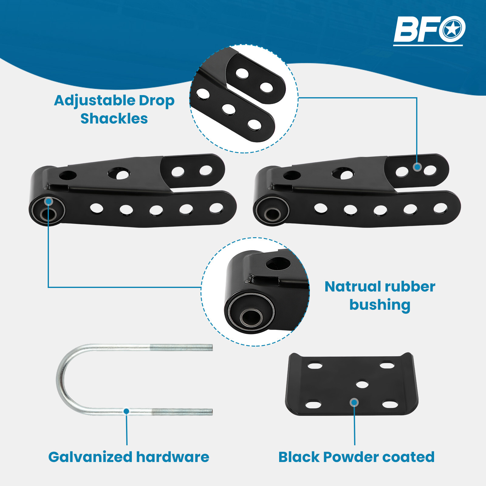 5" Lowering Drop Flip Kit For Dodge Ram 1500 Std & Quad Cab 2WD 2002-2008