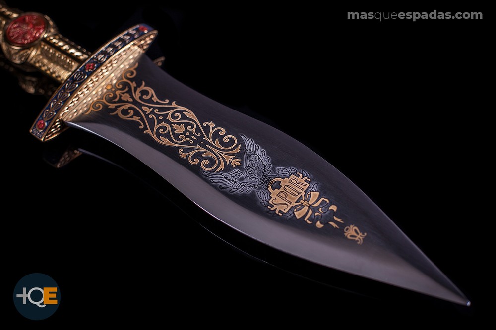 Gold Roman Dagger