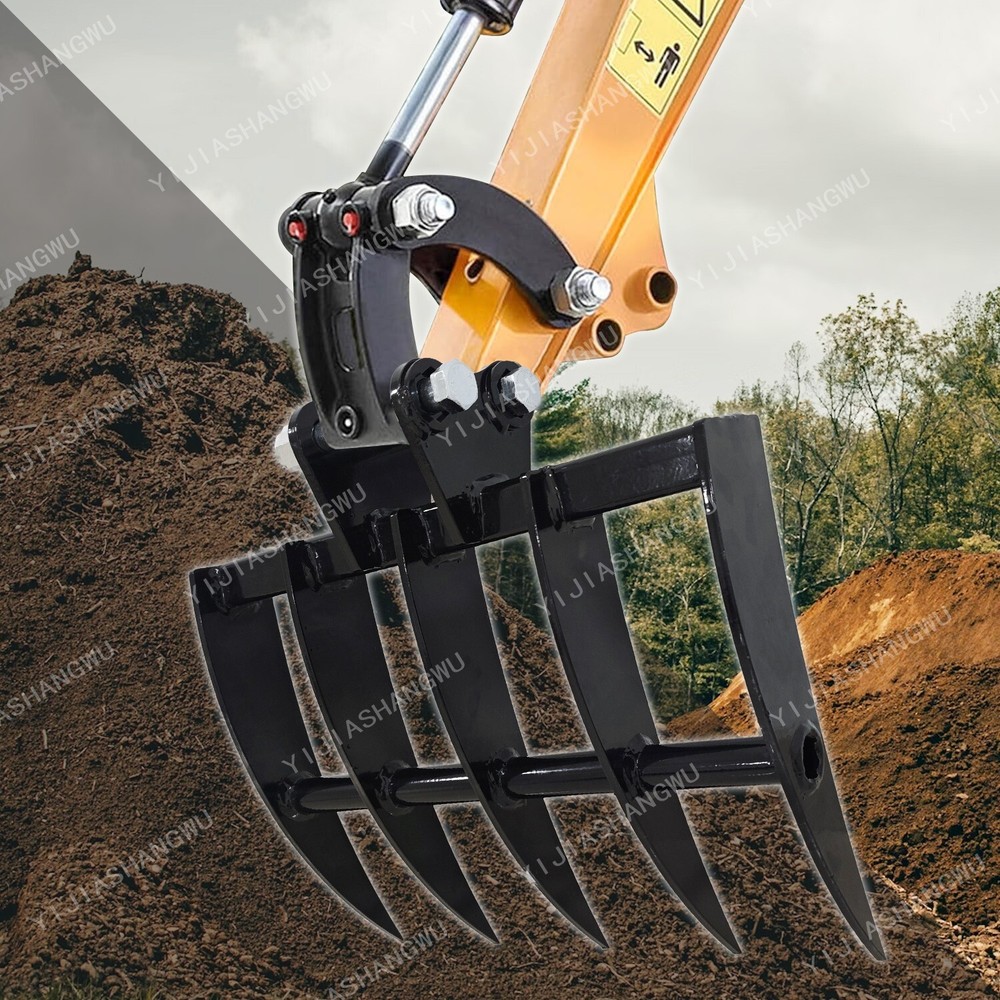 For Mini Excavators Excavator TYPHON Attachment Rake Attachments Tools