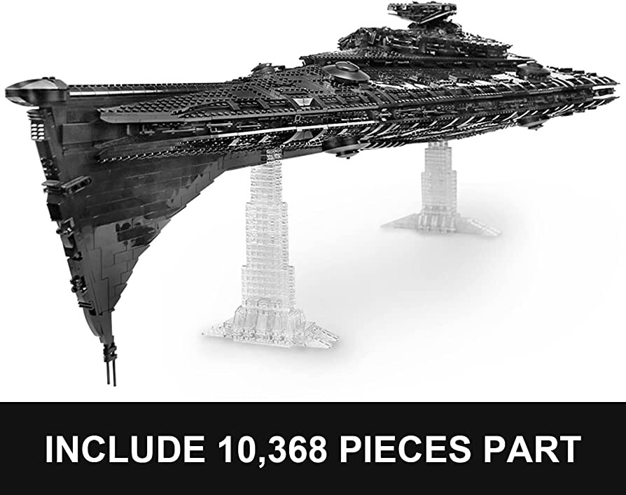 Mould King 21004 Star Wars Eclipse-Class Imperial Star Destroy Model Ship Set