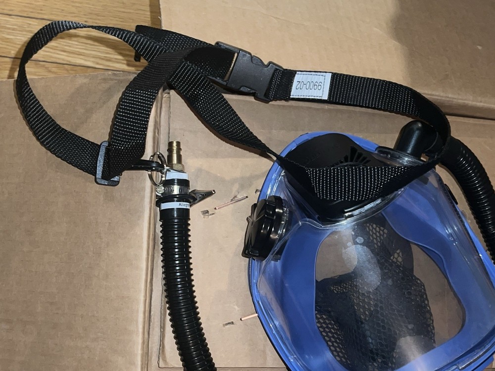 ALLEGRO, 9210-01, ONE WORKER FULL MASK SYSTEM 100 FT HOSE