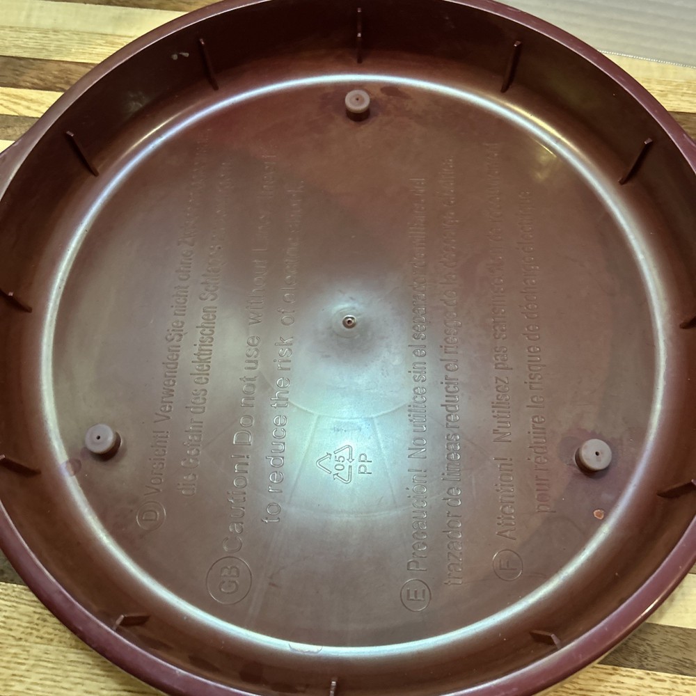 Nuwave Pro Plus Base Red With Liner Pan