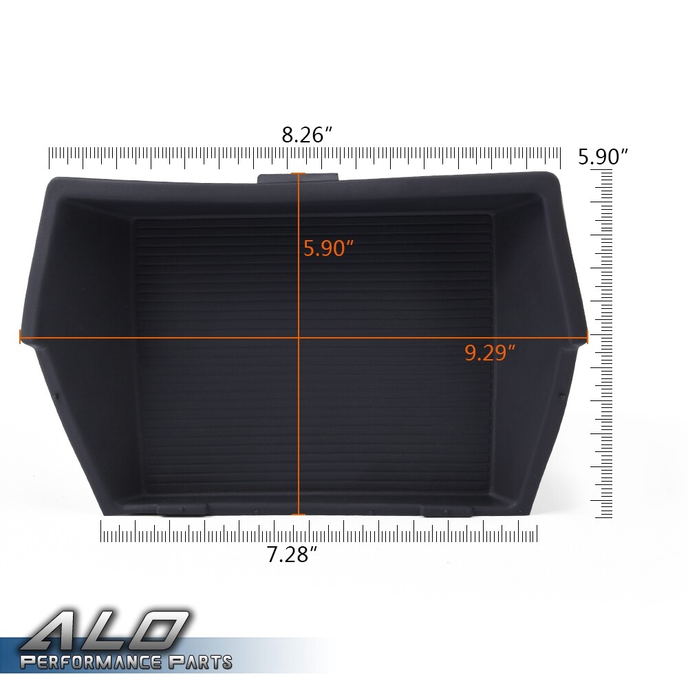 Fit For 2015-2018 Dodge Ram 1500 2500 Front Center Console Mat Insert Rubber