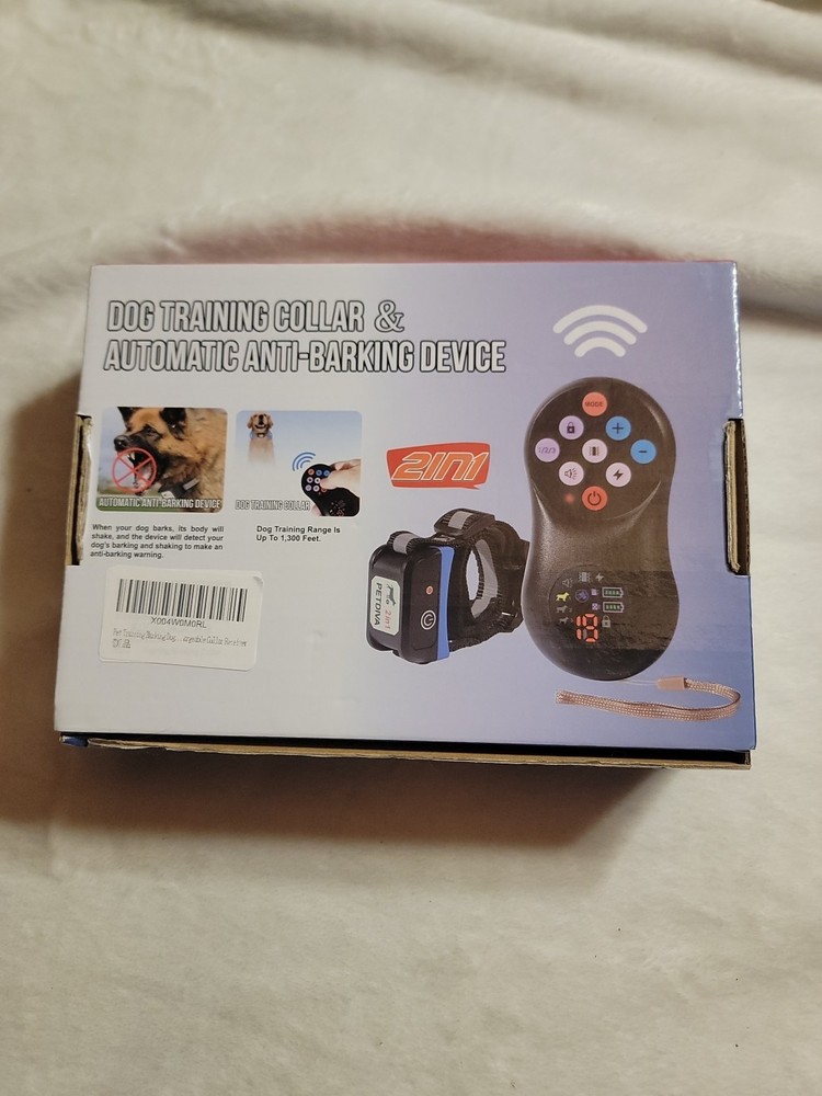 Dog training collar & automatic anti barking device
