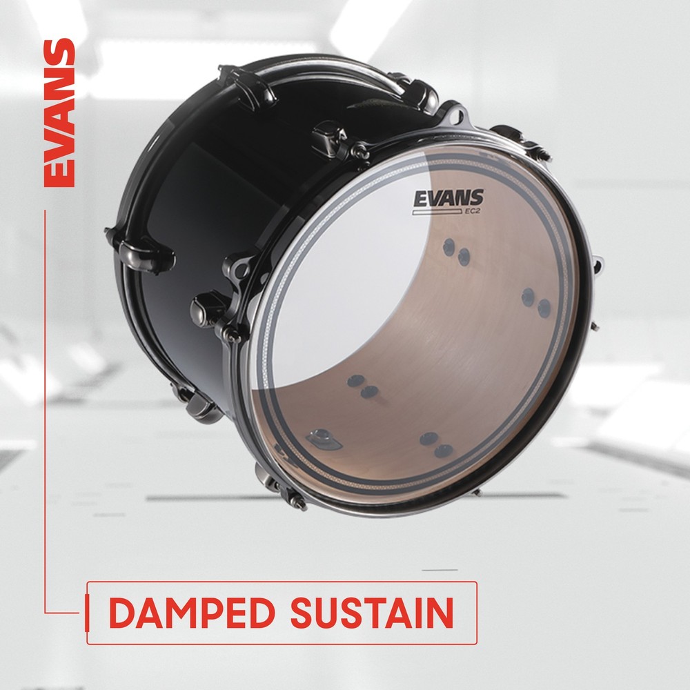 EVANS EC2 Coated Drum Head, 10 Inch