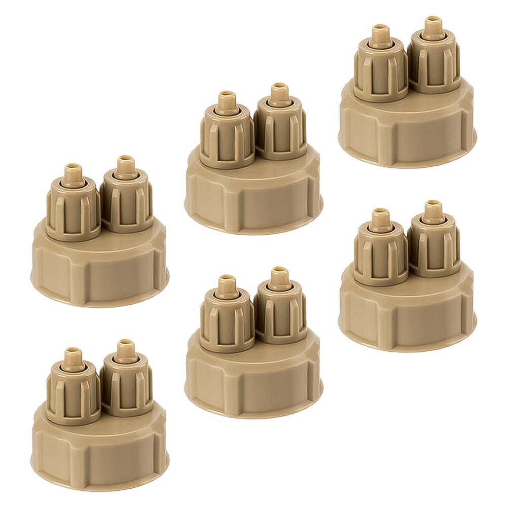 6 Pcs Can Carbon Dioxide Bottle Caps CO