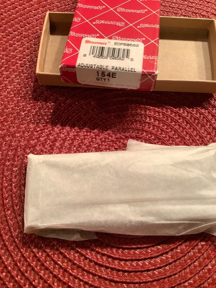 Starrett 154E Adjustable parallel EDP # 50582