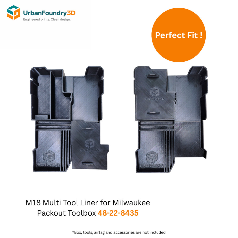 M18 Multi-Tool Liner for Milwaukee Packout Organizer - Insert Only