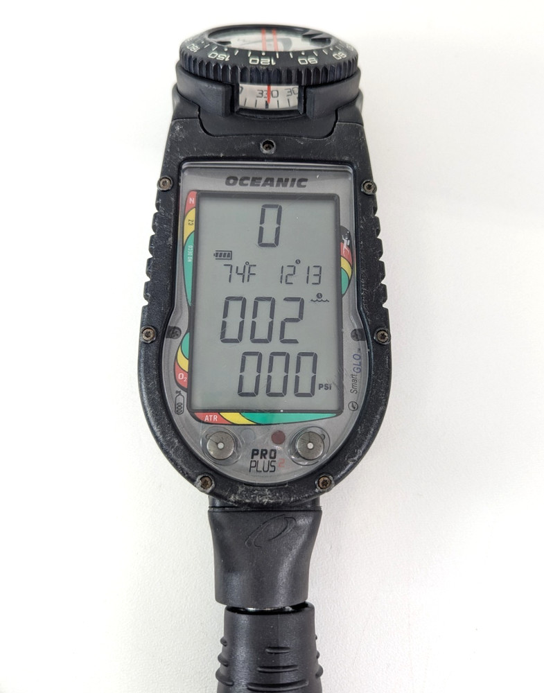 Oceanic Pro Plus 2 SCUBA Dive Air Integrated Computer, Compass Air & Nitrox 5560