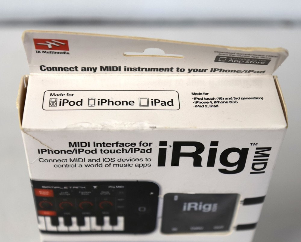 IK Multimedia iRig MIDI Interface for iPhone/iPod touch/iPad (2012)