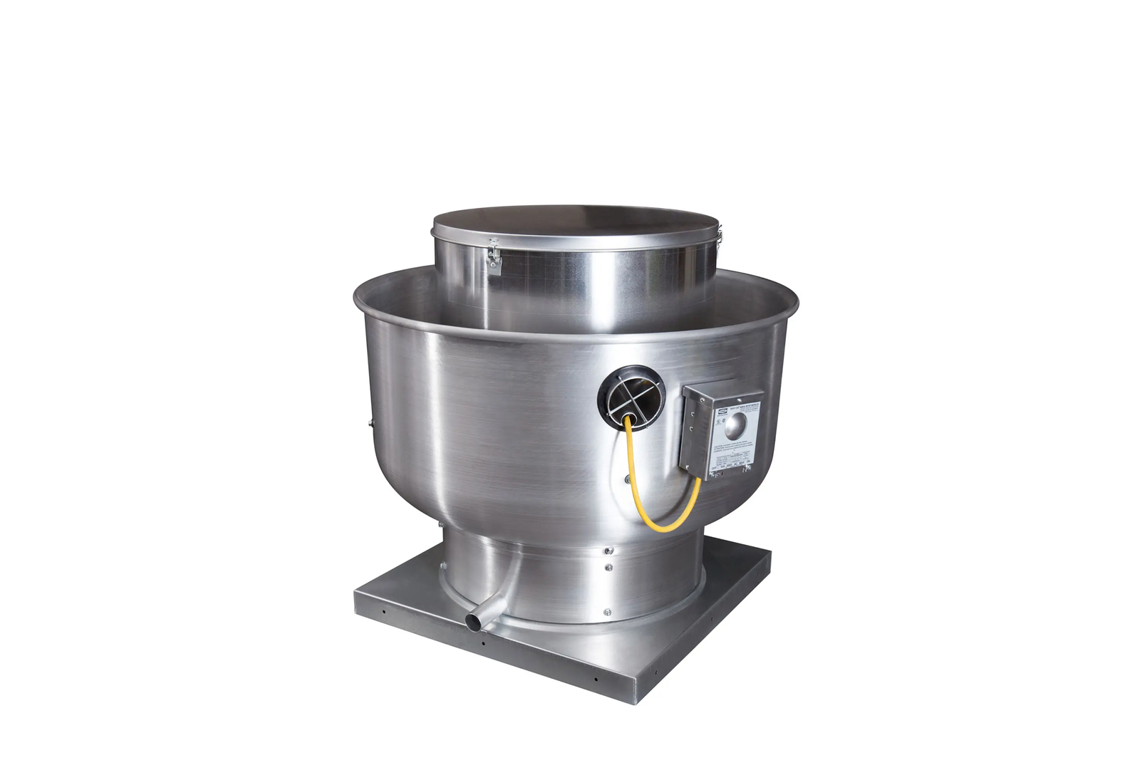Commercial High Speed Upblast Exhaust Fan .5 HP 1925 cfm