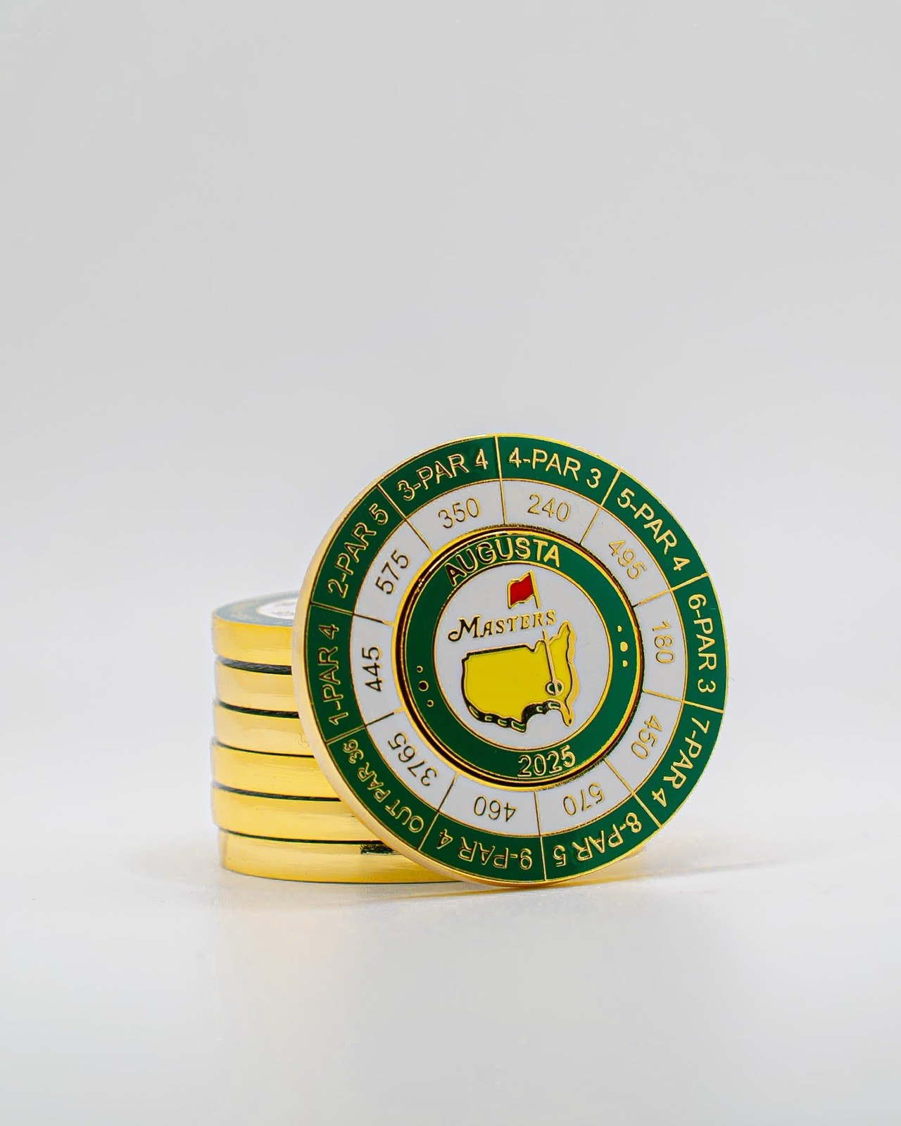 2025 Masters Tournament Coin and Magnetic Ball Marker Augusta National Mondomark