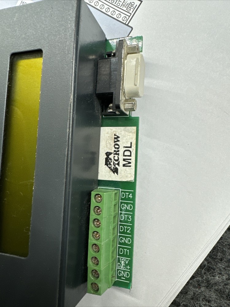 NIDAC MAgic Data Logger Crow MDL PAC Decoder DB9 RS232