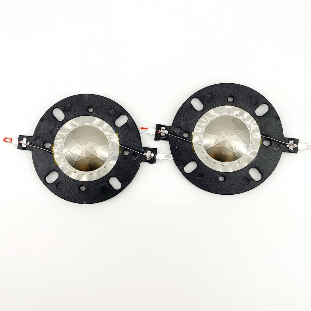 2 Replacement 1" Titanium Dome Diaphragms For Speaker Tweeter Driver Repair 8Ω