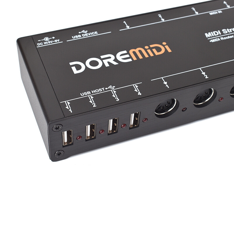 DOREMiDi MIDI Stream Controller MSC-10 Route and Filter MIDI Messages