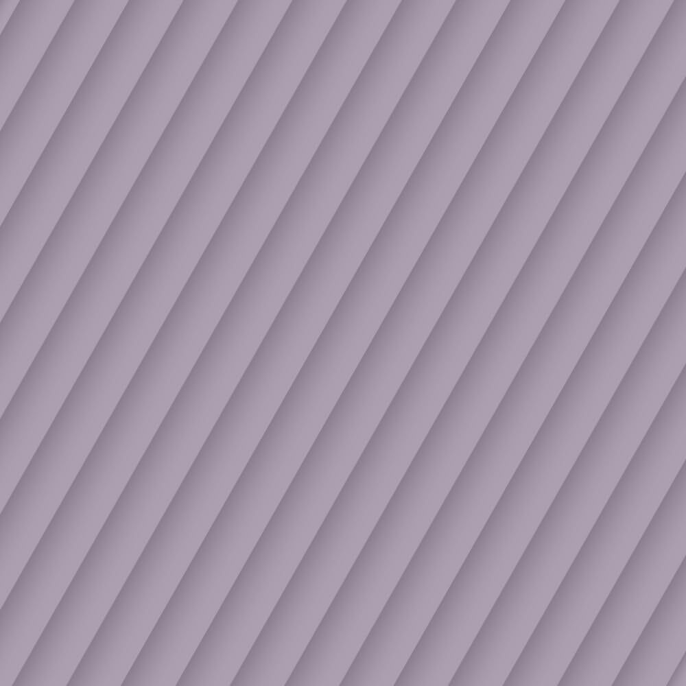 Superio 5L Small Ribbed Storage Bin- Plastic Storage Bin (2 Pack, Lilac)