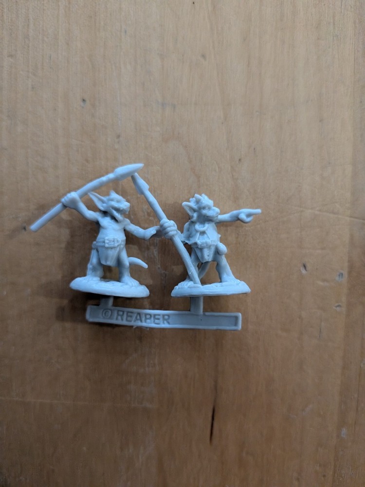 Reaper Bones 5 Kobold Mooks With Spears
