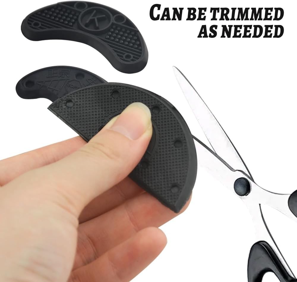 Versatile 30PCS Black Heel Taps – Durable, Non-Slip Solution for Shoes
