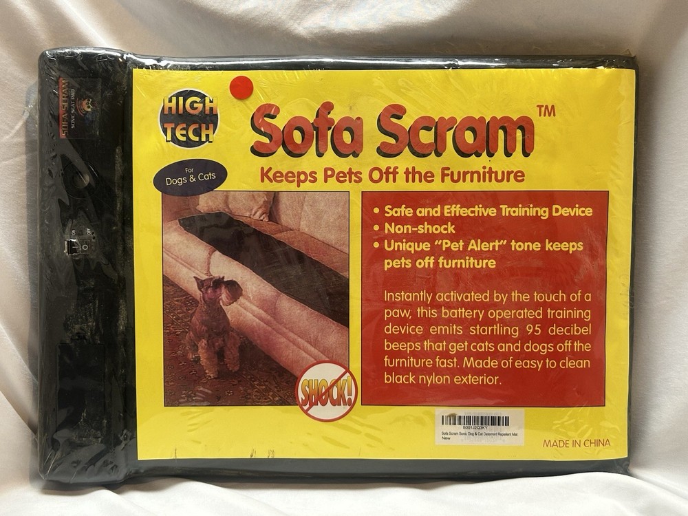 High Tech Pet Sofa Scram Sonic Pad Pet Deterrent