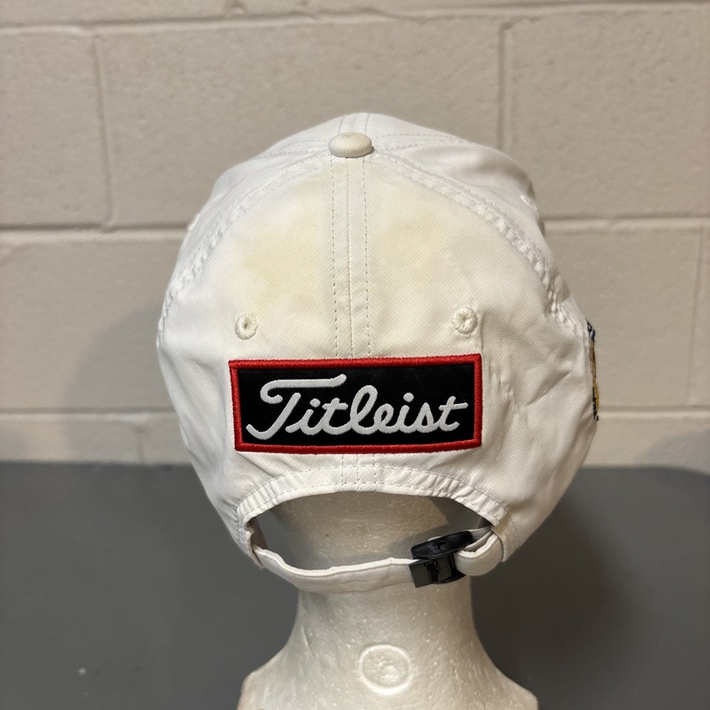 Titleist Pro V1 FJ Adjustable Strapback Diner’s Club Patch White