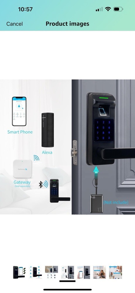 Harfo Fingerprint Door Lock