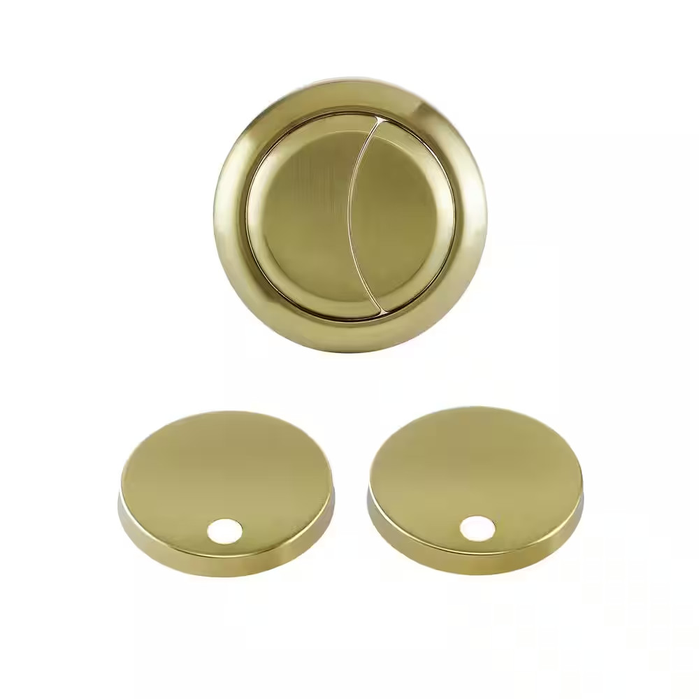 Toilet Hardware, Brushed Gold