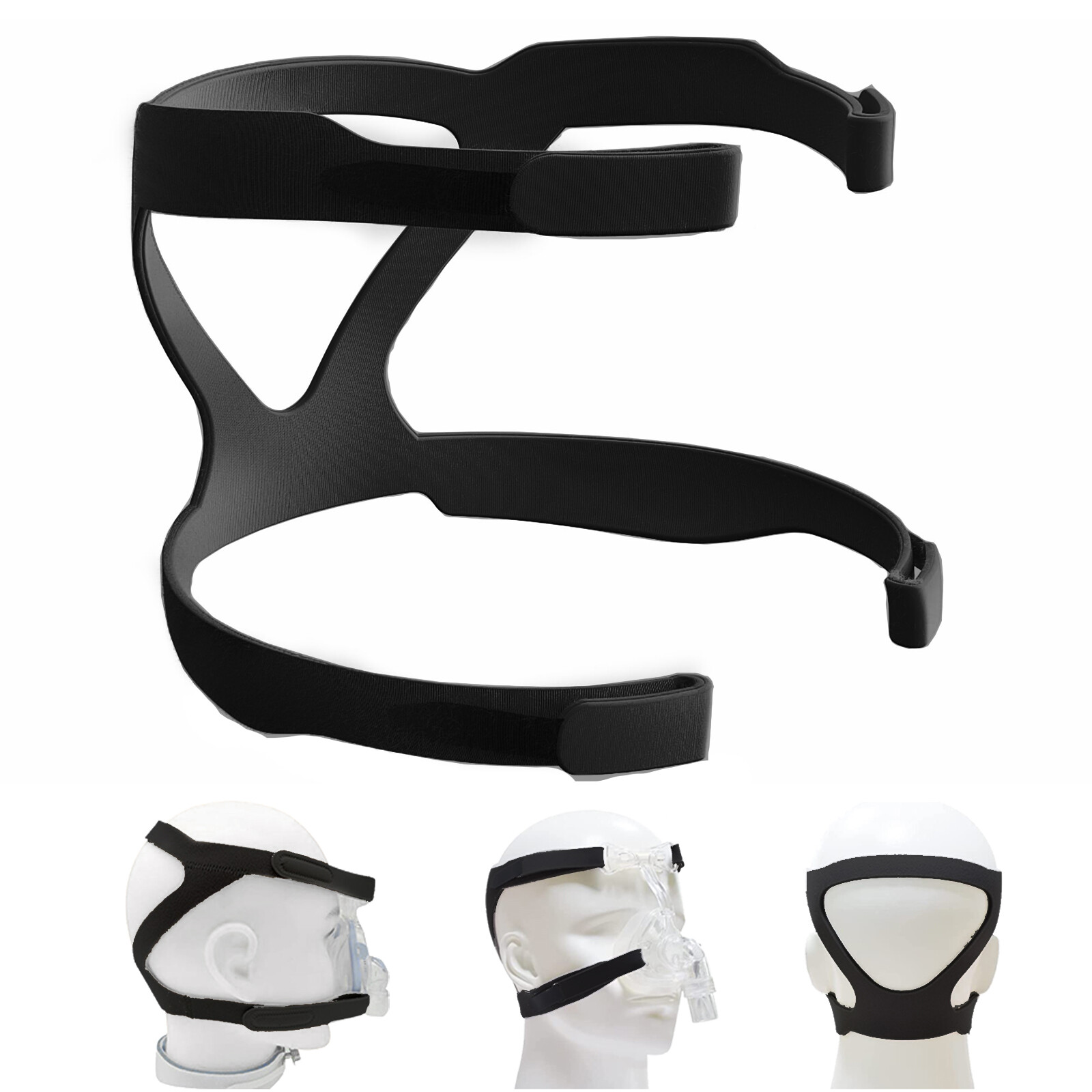 Universal CPAP Mask Headgear Strap 1-5pcs Fit ResMed Mirage/ Philips Respironics