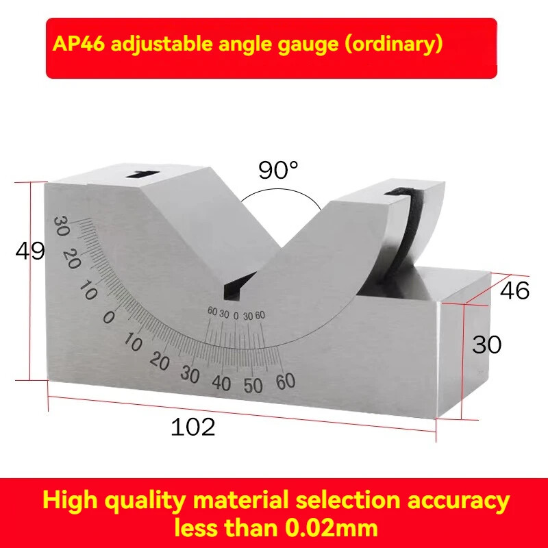 Adjustable Angle Gauge Grinding Machine Milling Machine Precision Angle Pad